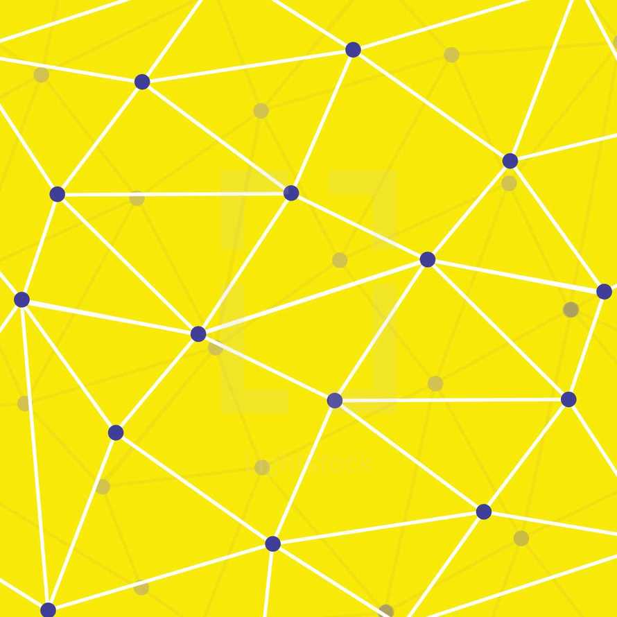 abstract yellow geometric background 