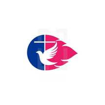 Christian dove logo 