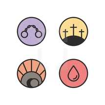 Easter badges 