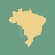 Brazil map.