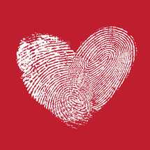 fingerprint heart 