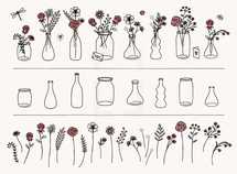 flowers and vases 