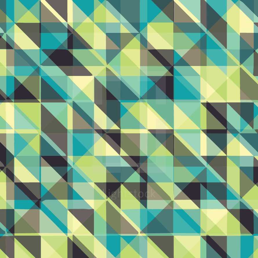 triangle pattern plaid background