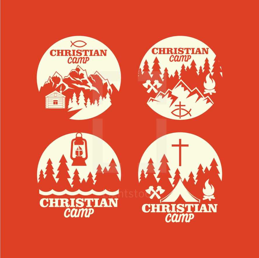 Christian Camp icons