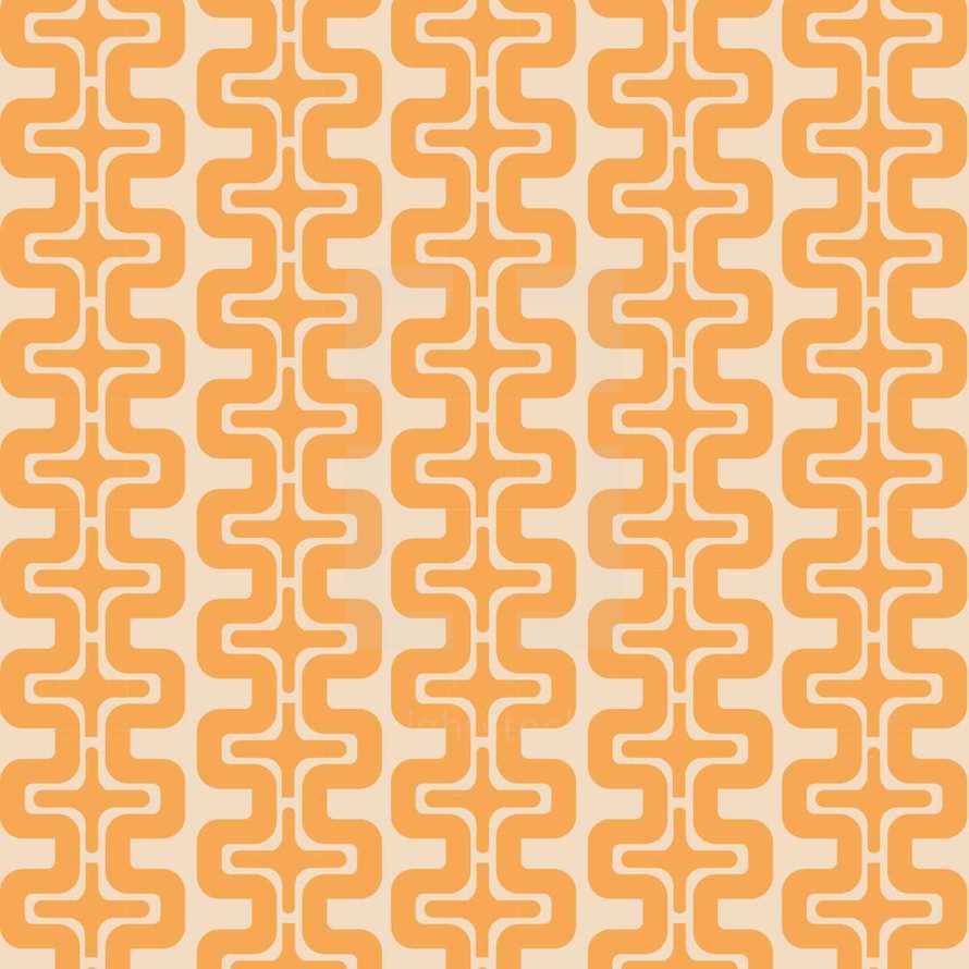 orange geometric pattern background 