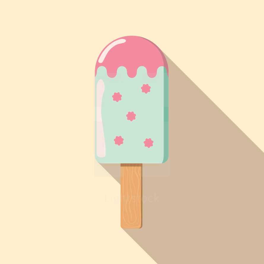 ice cream on a stick 