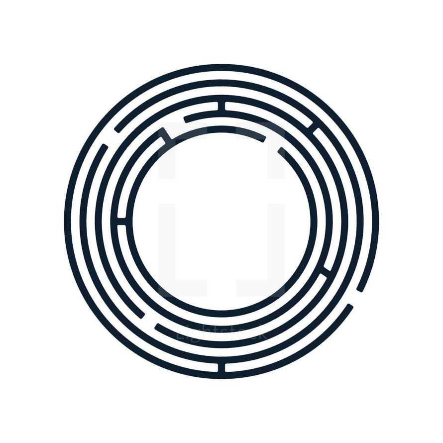 circular maze 