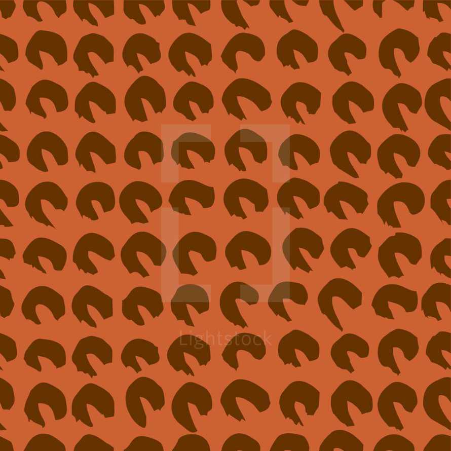 orange and brown pattern background 