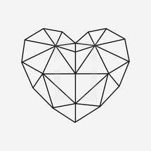 heart gem stone 