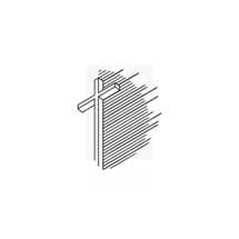 Church logo. Christian symbols. Cross of the Lord and Savior Jesus Christ
