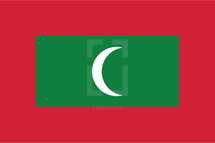 flag of Maldives 