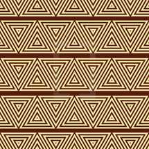 African tribal pattern vector.