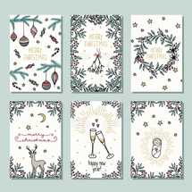 Christmas card covers
