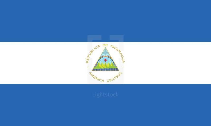 flag of Nicaragua 
