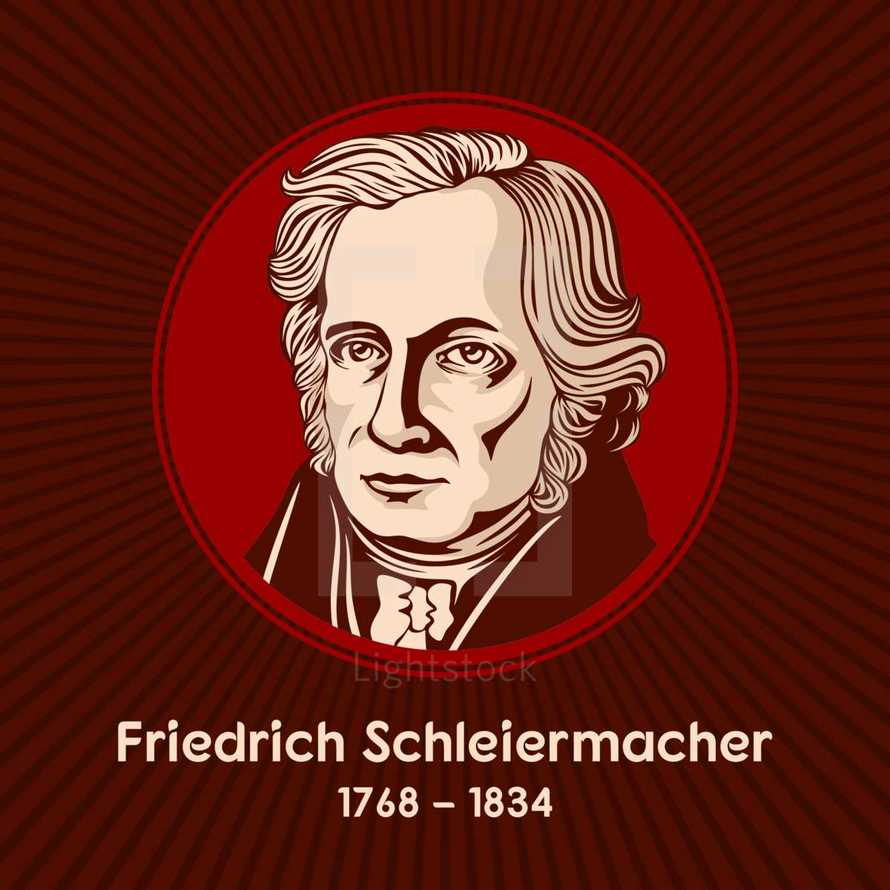 Friedrich Daniel Ernst Schleiermacher (1768-1834) was a German theologian, philosopher, and biblical scholar known for his attempt to reconcile the criticisms of the Enlightenment with traditional Protestant Christianity.