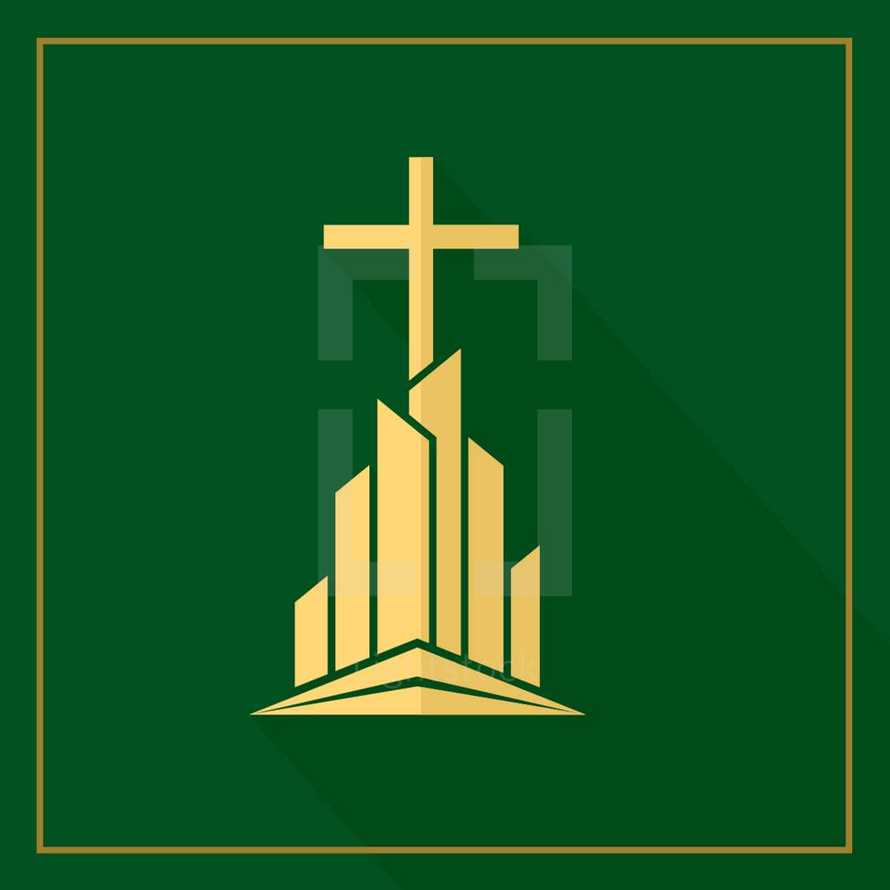cross and church logo 