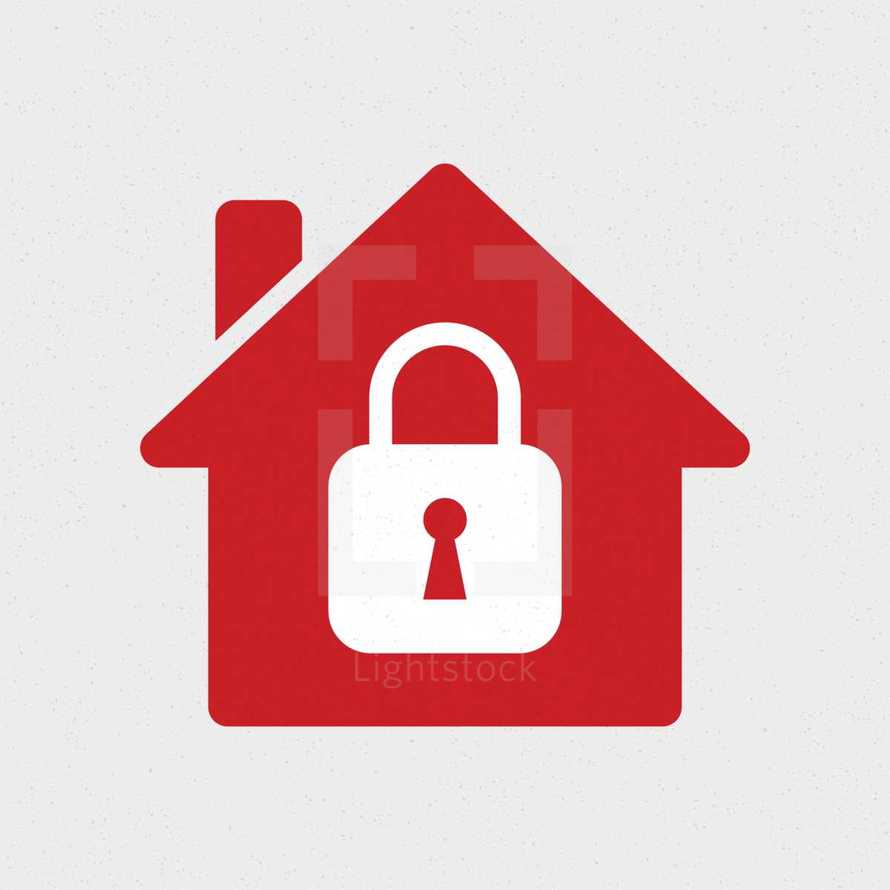 locked house icon