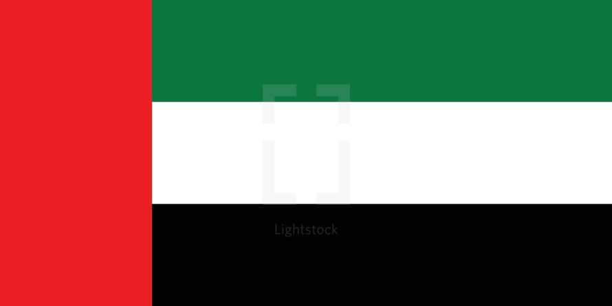 Flag of the United Arab Emirates 