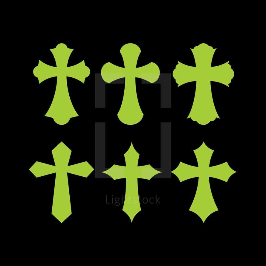 green crosses 