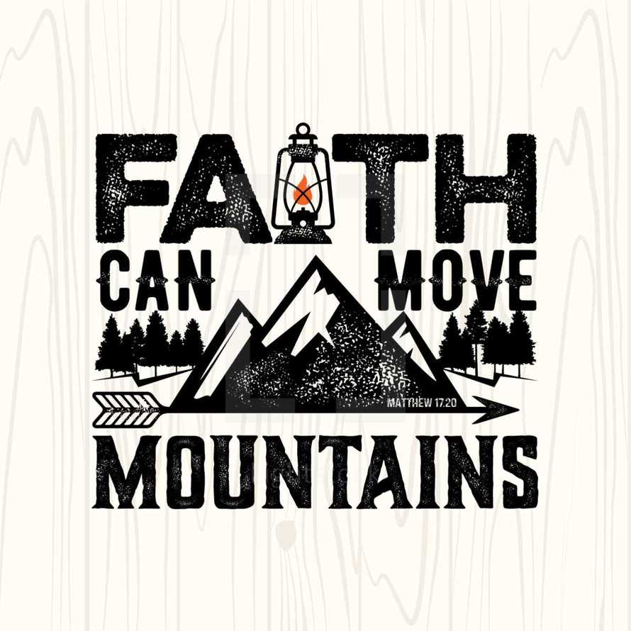 Faith can move mountains, Matthew 17:20 