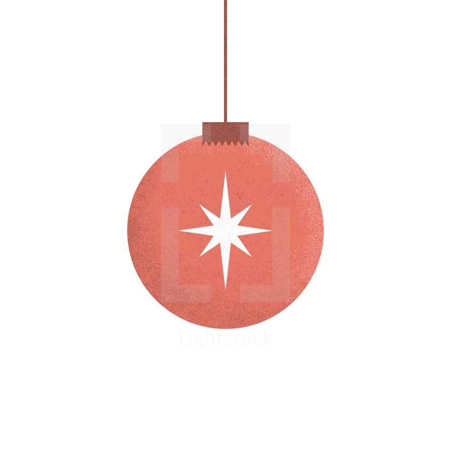 Christmas ornament icon