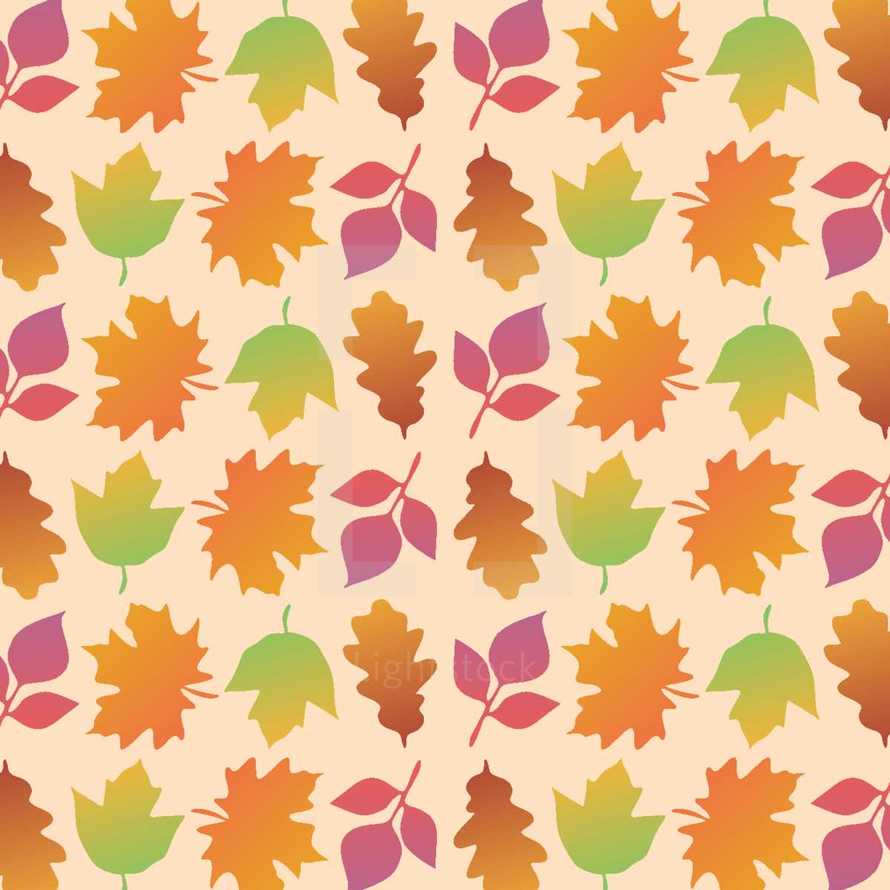fall foliage pattern 
