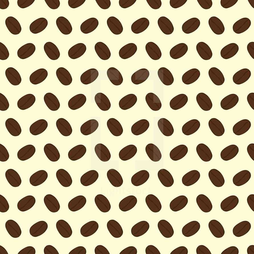 coffee bean pattern 
