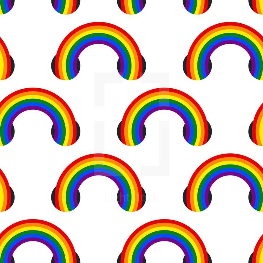 rainbow pattern 