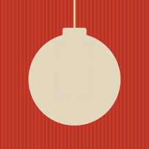 Christmas ornament icon background 