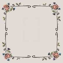 floral frame 