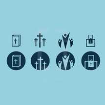 Bible, icon, cross, three crosses, praise, choir, donation, tithe, tithe box, church 