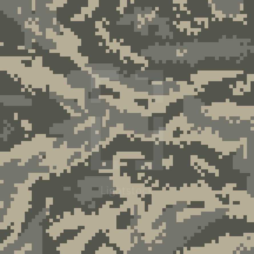 digital camouflage background.