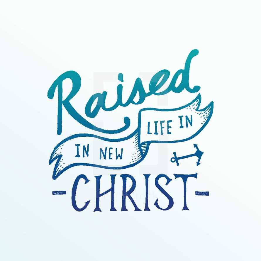 Raised in new life in Christ 