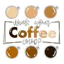 What's your coffee color? 