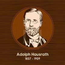 Adolph Hausrath (1837 - 1909), a German theologian, was born at Karlsruhe.