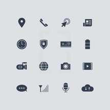 communication icons 