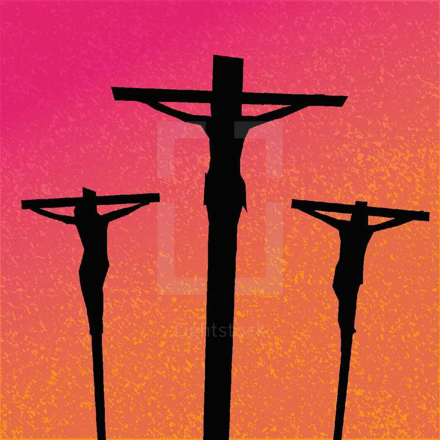On three Crosses