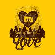 Fruit of the Spirit, love, Galatians 5:22