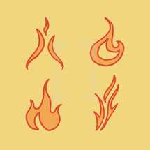 flames icons