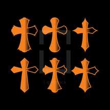 orange crosses 