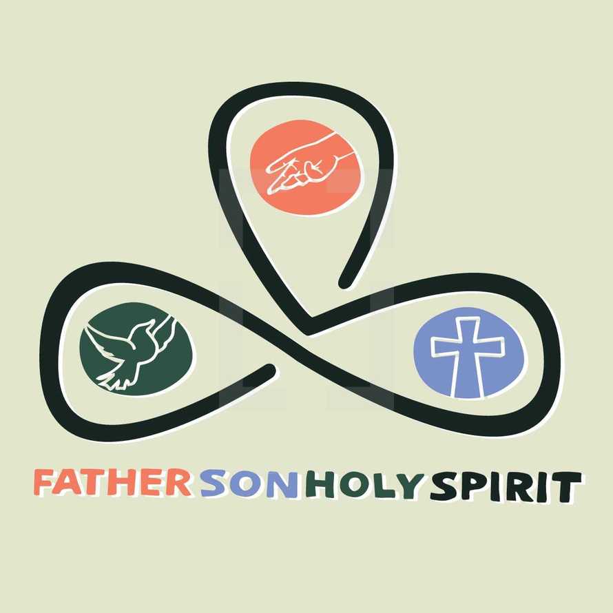 Father, son, holy spirit 