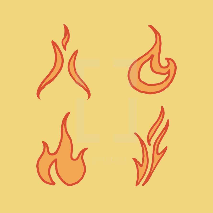 flames icons