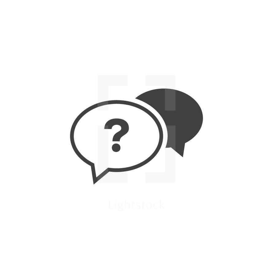 questions icon.