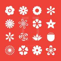 flower icons pack.