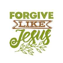 forgive like Jesus 