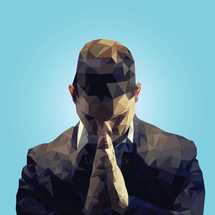 praying man 