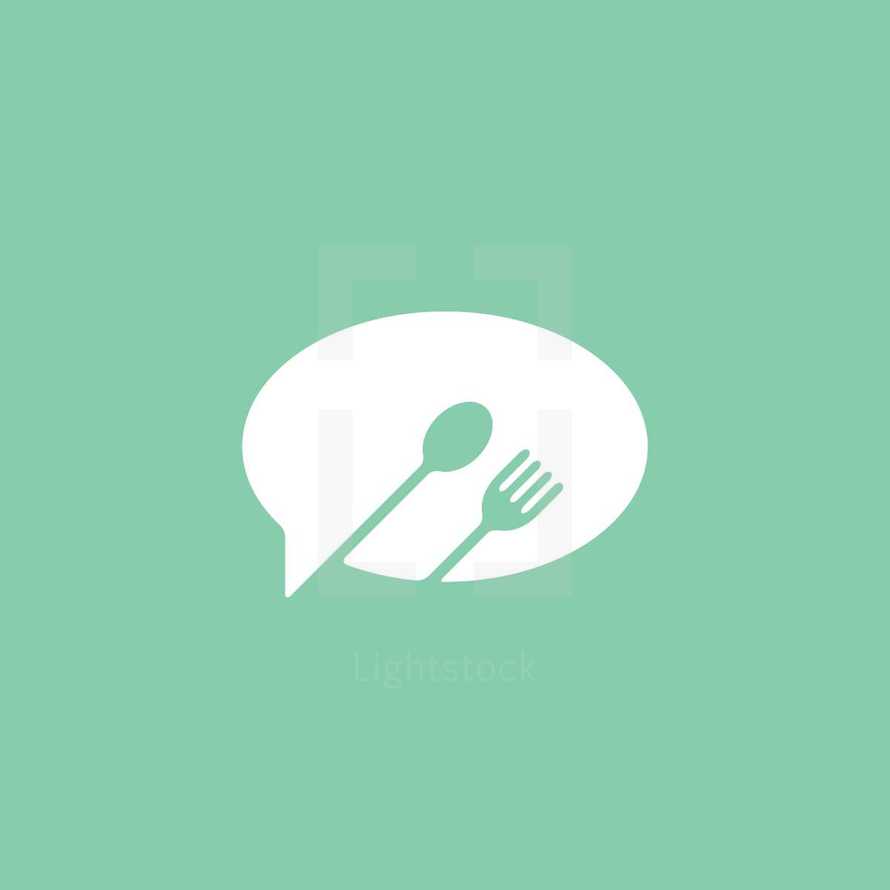 food talk icon