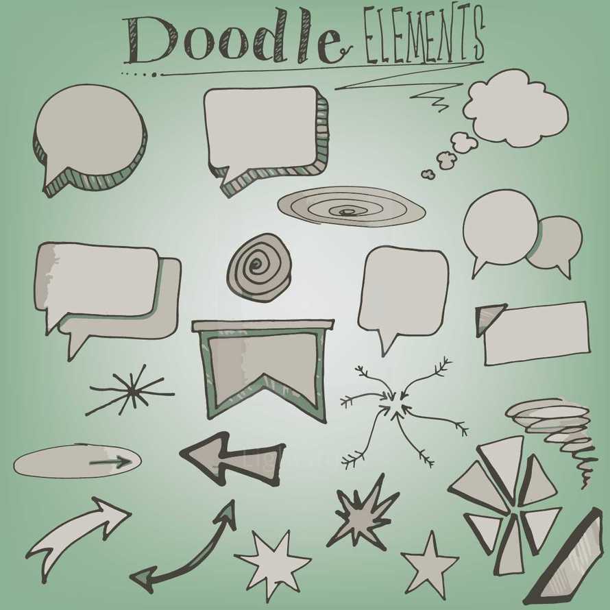 doodle elements