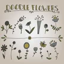 Doodle flowers 