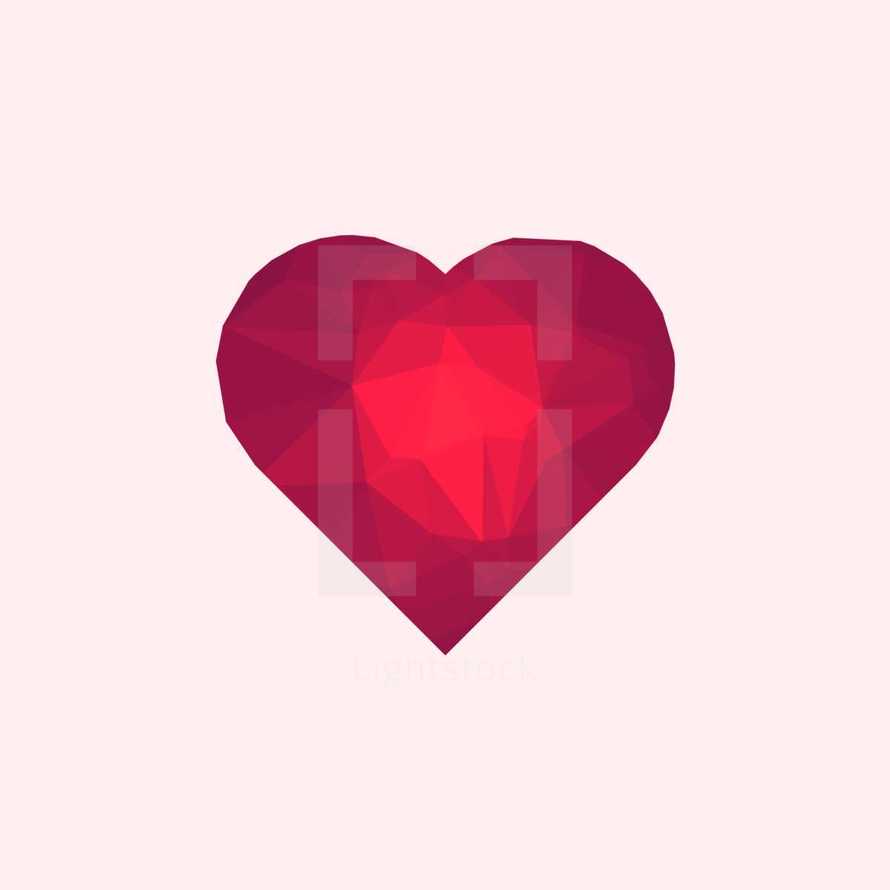 red heart 